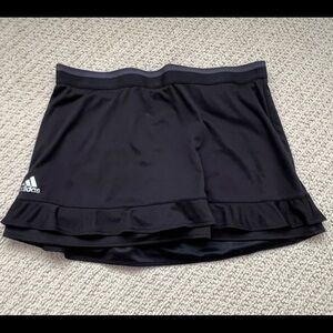 Adidas Black Climachill Tennis Skort